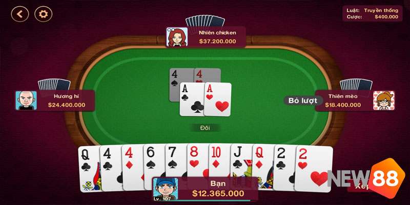 đánh bài tiến lên online