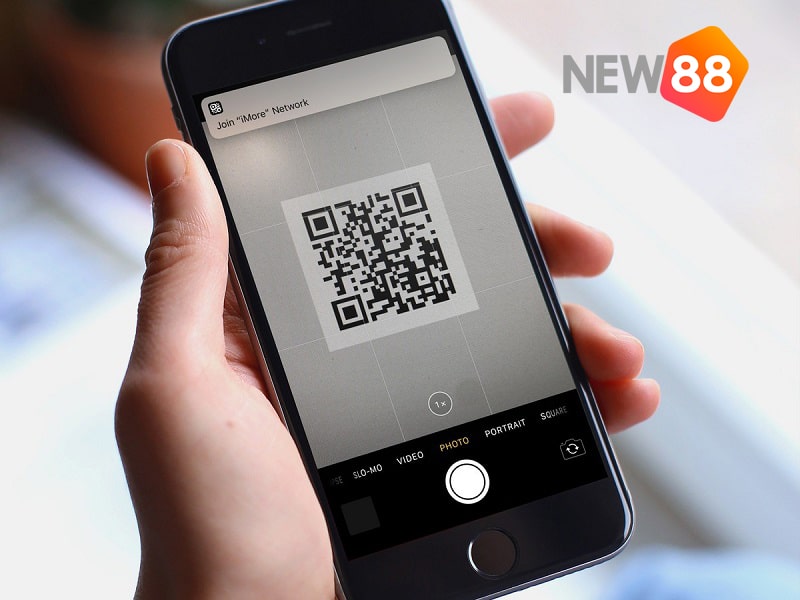 Nạp tiền New88 thông qua mã QR