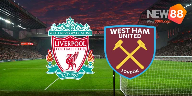 Liverpool vs West Ham logo