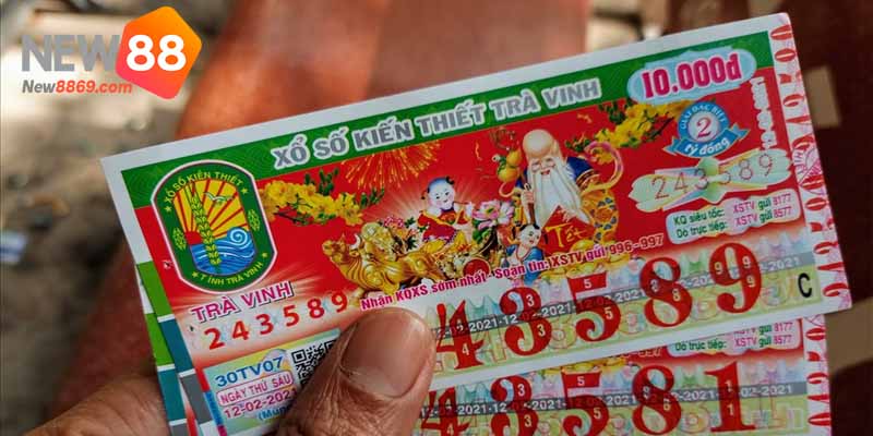 cách đánh lô xiên 4 vé số