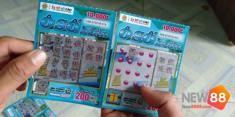cách soi vé số cào vé số cào