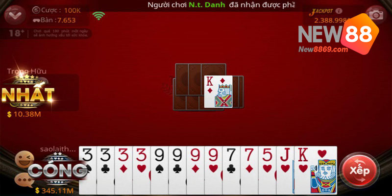 game bài 3d Tiến lên