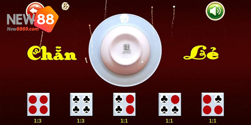 luật chơi xóc đĩa chẵn lẻ